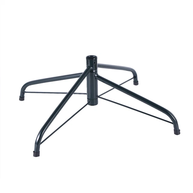 Supporto pieghevole base albero di Natale artificiale 35 cm struttura in ferro