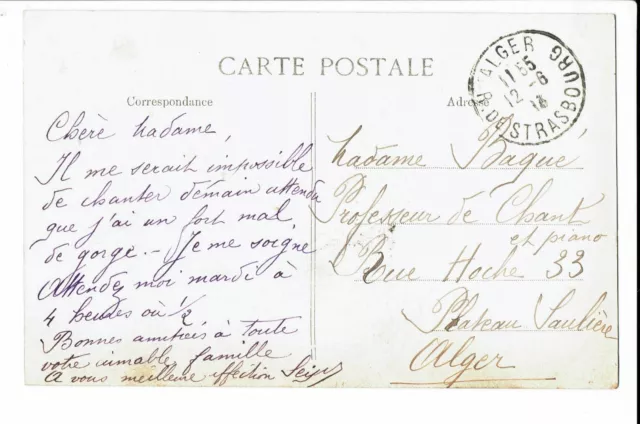 CPA - Carte postale - ALGERIE - Alger - Notre Dame d'Afrique - 1913 - S189 2