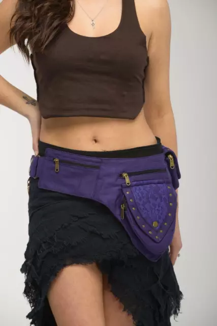 Passport Belt Bum Bag Hip Belt Fanny Pack Waist Bag Travel Money Belt Festival