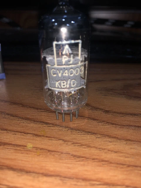 Mullard CV4003/12au7/ECC82 NOS NIB Winkle Glass
