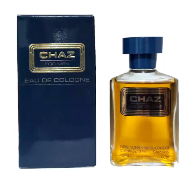 ❤️CHAZ FOR MEN,eau de cologne,prebarcode 70" Splash,2oz 60ml,New in box