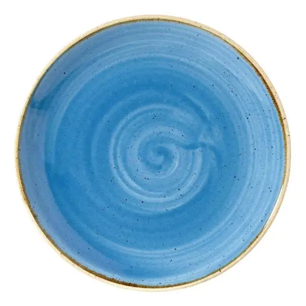 Churchill Stonecast Round Coupe Plate Cornflower Blue 165mm (Pack of 12) PAS-DF7