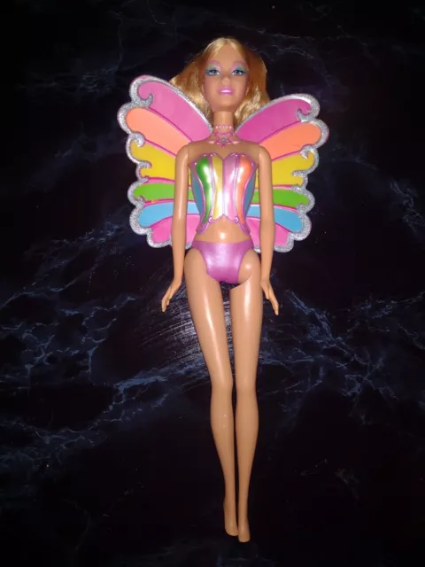 Barbie fairy/Butterfly wings Doll Rare