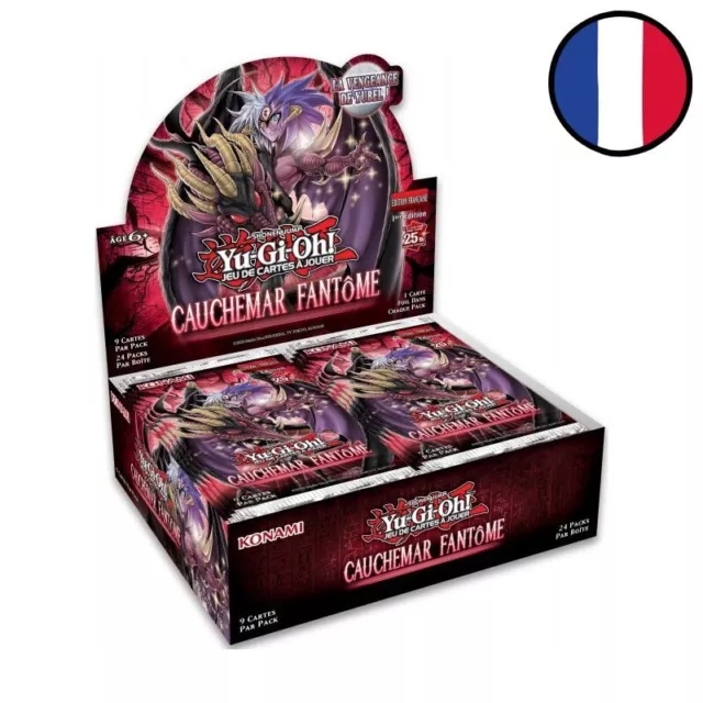 Yu-Gi-Oh! Display Boite de 24 boosters Cauchemar Fantôme Français