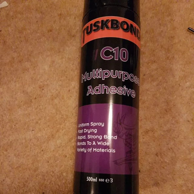Tuskbond C10 Flacone aerosol colla spray multiuso 500 ml