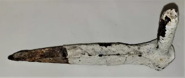 Antique Wrought Iron Strap Hinge Pin - Blacksmith Forged - from French Quarter