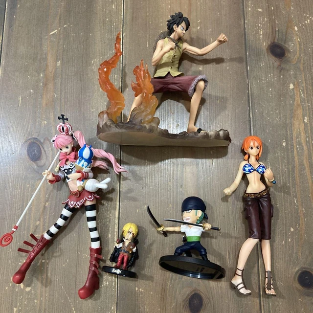 ONE PIECE FIGURE Luffy Nami Zoro Perona Sanji Pirate Action Anime Rare