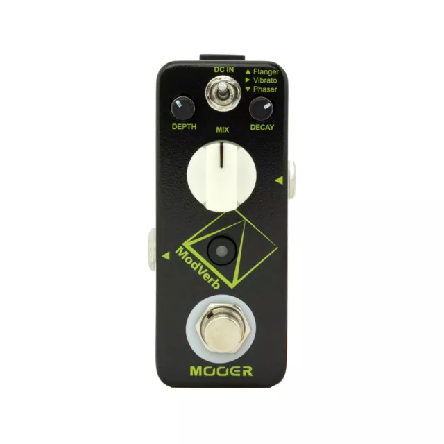 New Mooer ModVerb Modulation & Reverb Micro Electric Guitar Effects Pedal