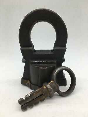 Cast Iron Old Lock Key Set Large Antique Vintage Look Finish Prop Key