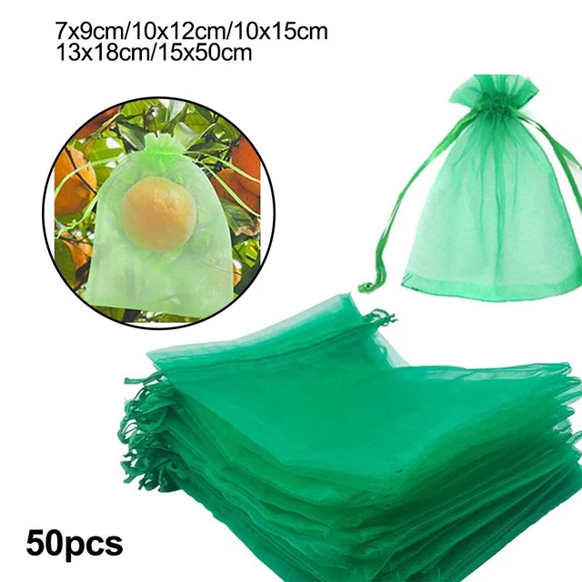 Sac filet cordon de serrage premium pour une protection maximale des fruits cont