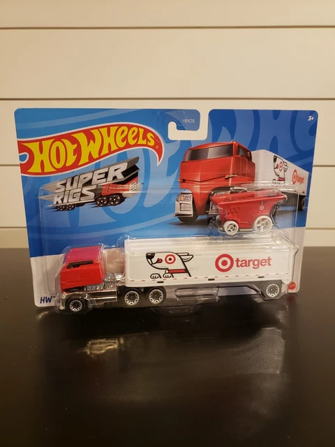HOT WHEELS SUPER Rigs Hw Bullseye's Big Rig Target Exclusive £17.03 ...
