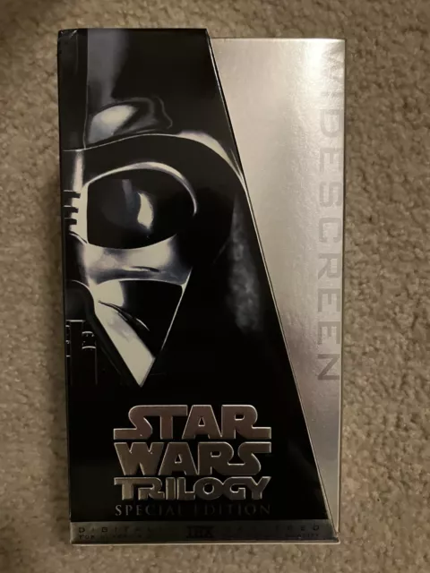 Star Wars Original Trilogy VHS Box Special Edition Platinum Widescreen Edition