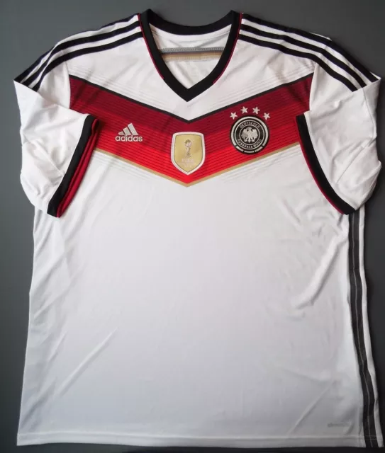 Germany+Jersey+2014+World+Cup+Home+XXL+Shirt+adidas+Football+Soccer+M35022+Ig93  for sale online