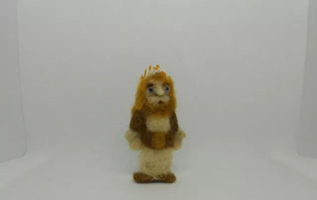 Needle felted Jesus  - handmade, one of a kind by artist