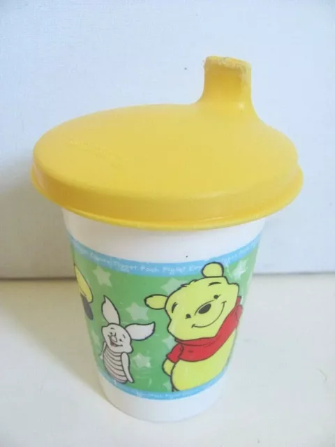 Tupperware Disney Winnie the Pooh Children's Sippy Cup Rare