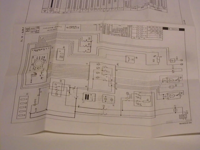 REPARATURANLEITUNG SCHALTPLAN 3703373 2097151 Trockner Miele T430 EUR