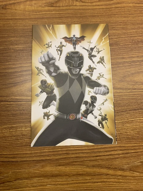 MIGHTY MORPHIN POWER RANGERS # 30 BLACK RANGER VARIANT Comic Hasbro PWR8