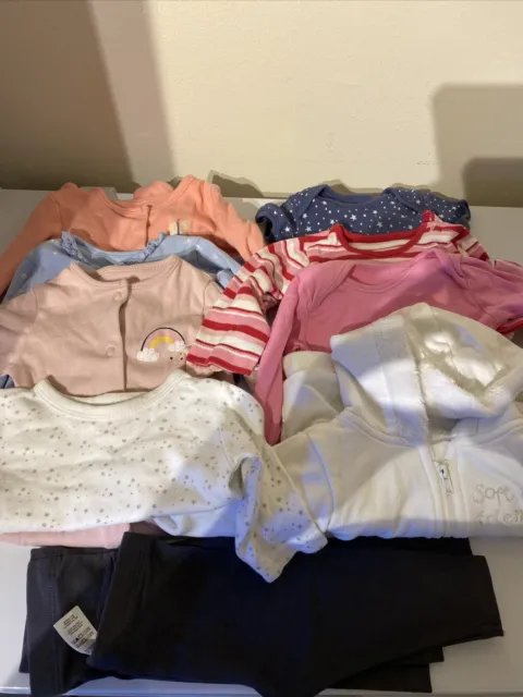baby girls clothes 0-3 months bundle