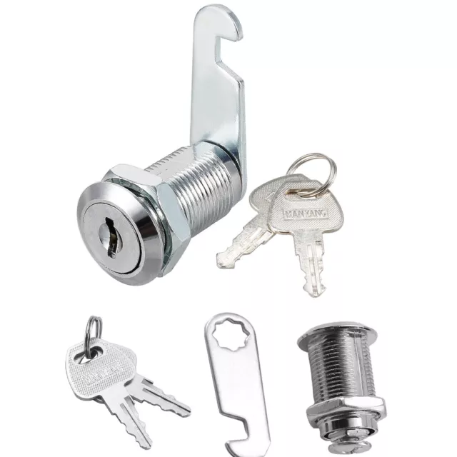 Cylinder Plated Cam Lock Keyed Different Applicable plate thickness 30mm