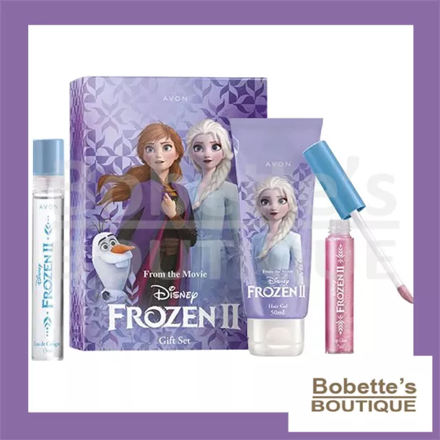 REINE DES NEIGES 2-FROZEN II KIDS COFFRET AVON Eau de Cologne, Gloss,Crème Mains