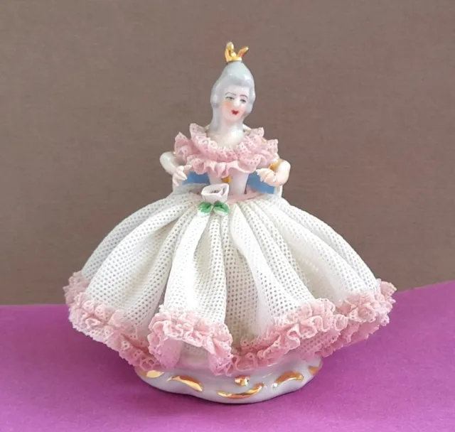 Statuette figurine ancienne Porcelaine de Saxe Dresde