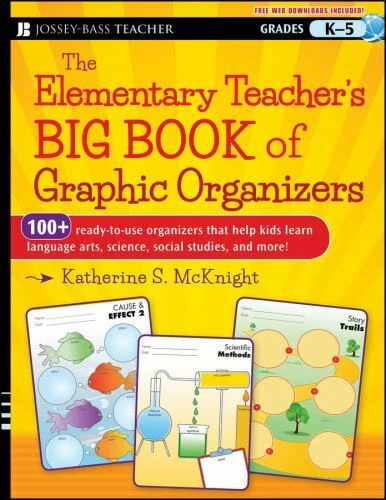 The Elementary Teacher's Big Book of Graphic Organizers, K-5: 100+ Ready-to