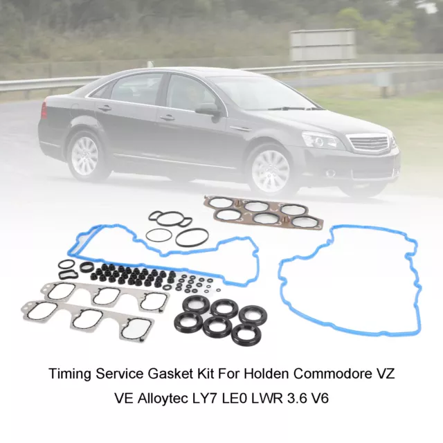 Timing Service Gasket Kit pour Holden Commodore VZ VE Alloytec LY7 LE0 3.6 V6