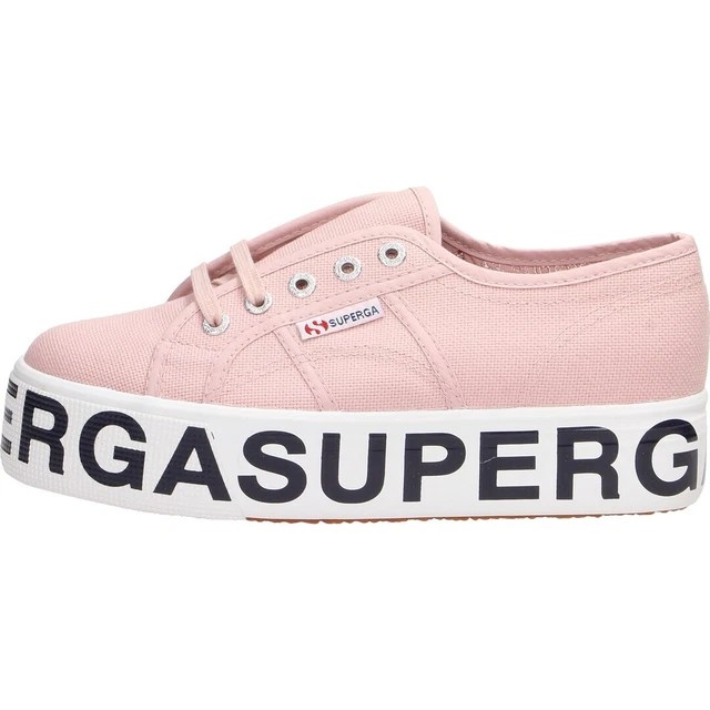 Superga platform rosa online antico