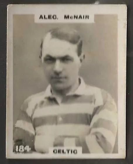 Pinnace Football-Double Frame Back-#0184- Celtic - Alec Mcnair