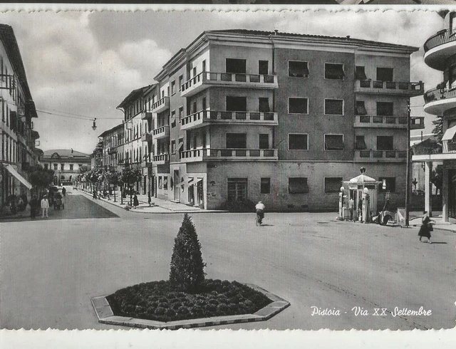 Pistoia Via Xx Settembre-Vecchio Rifornimento Di Benzina -Fg.