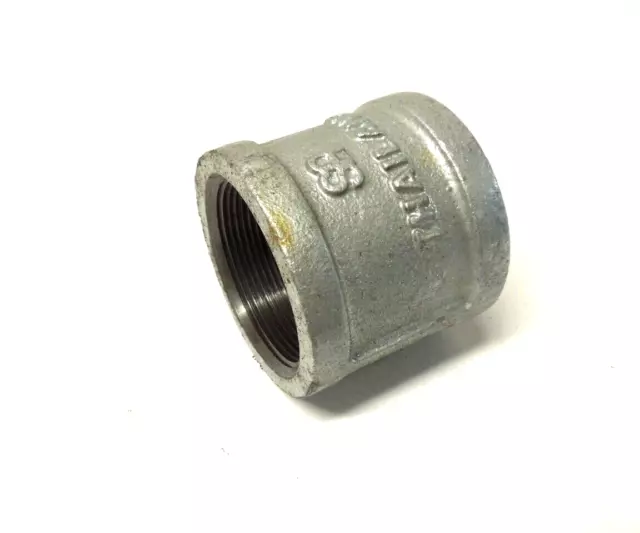 2" 150 Female NPT Coupling  Galvanized Malleable Iron Pipe Fitting MI050941GMI