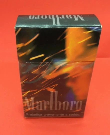 VINTAGE MARLBORO CIGARETTE Cigarettes Cigarette Paper Box Empty ...