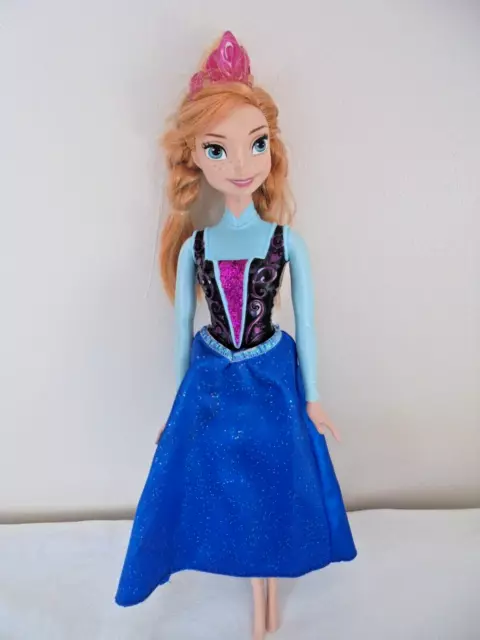 Disney Frozen 2013 Anna  Doll. Mattel. 11 Inches.