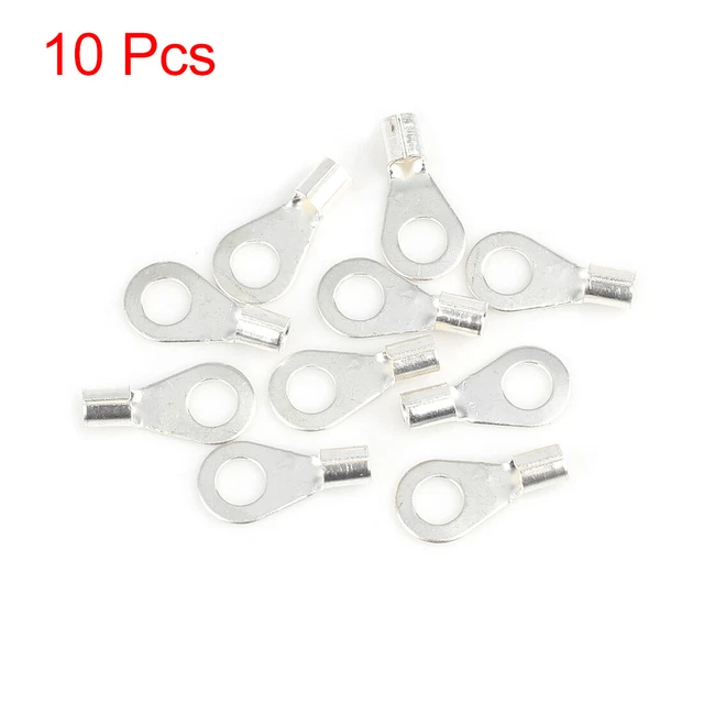 10 pz terminali ad anello OT4-6 connettore filo a crimpatura non isolato
