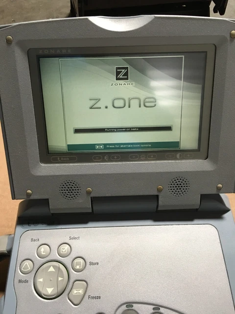Zonare Z.One Scan Engine Diagnostic Ultrasound System tested as pictured only