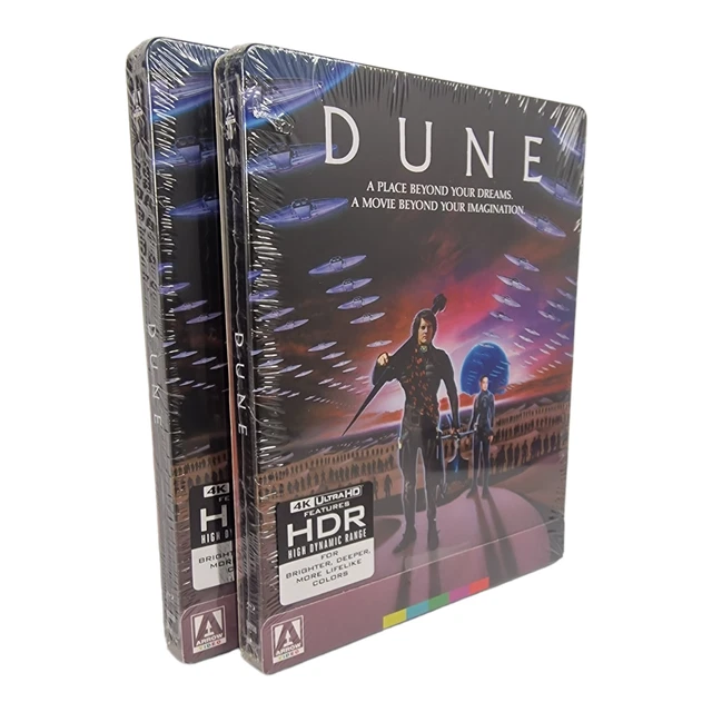 DUNE 1984 STEELBOOK 4K Ultra HD+ Bluray Zone A Édition limitée David