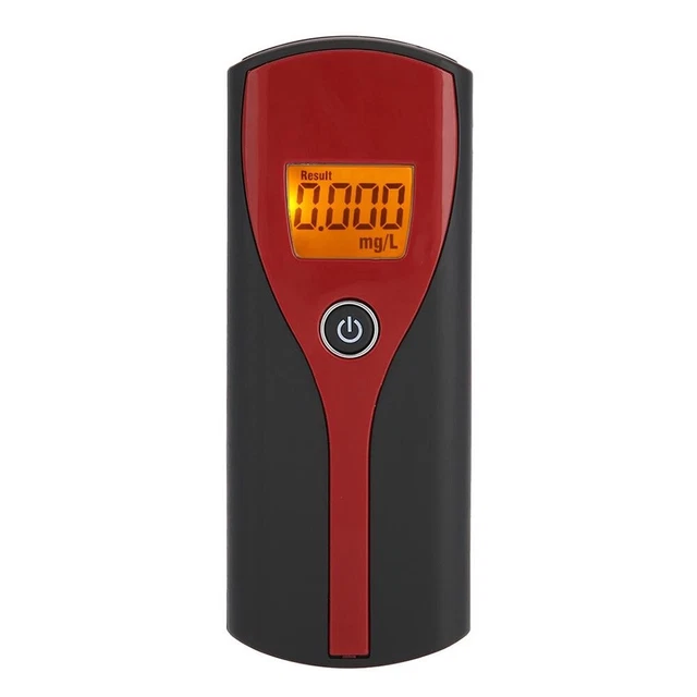 Portable High Precision Digital Breath Alcohol Analyzer Breathalyzer Tester FS2#