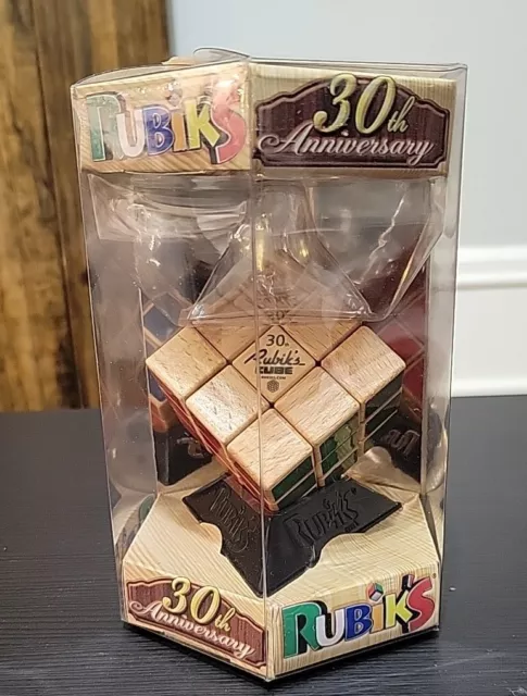 Rubik's 30th Anniversary Edition Wooden Cube