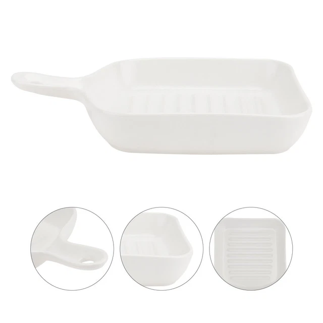 Baking Pan Ceramic Roasting Lasaña recubrimiento antiadherente estilo europeo