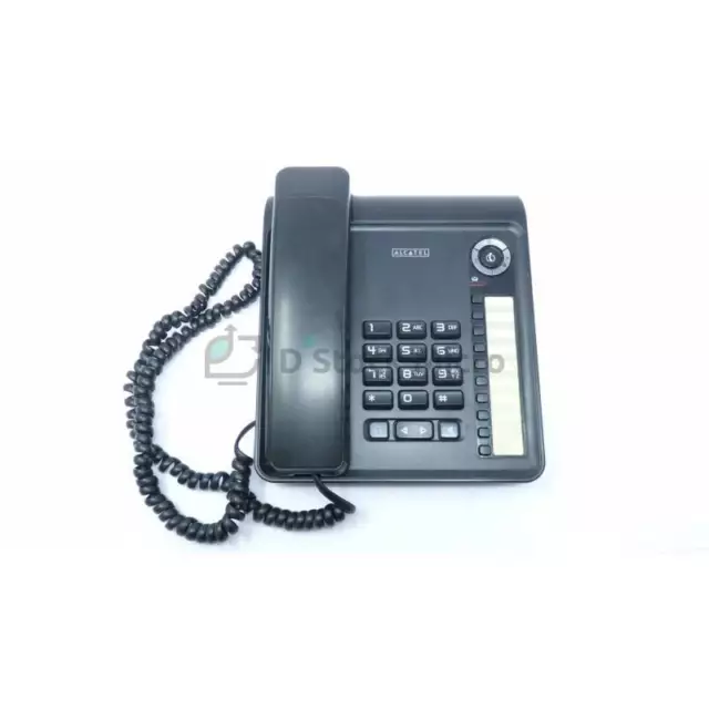 Téléphone Analogique Alcatel Temporis 350 / ATL1614255 - Noir avec prise casque