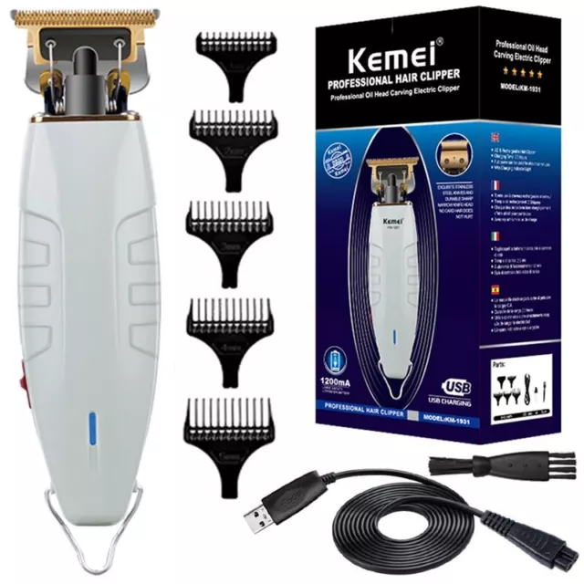 Kemei Hair Clippers Cordless Trimmer Electric Shaver Cutting Beard Barber 1931