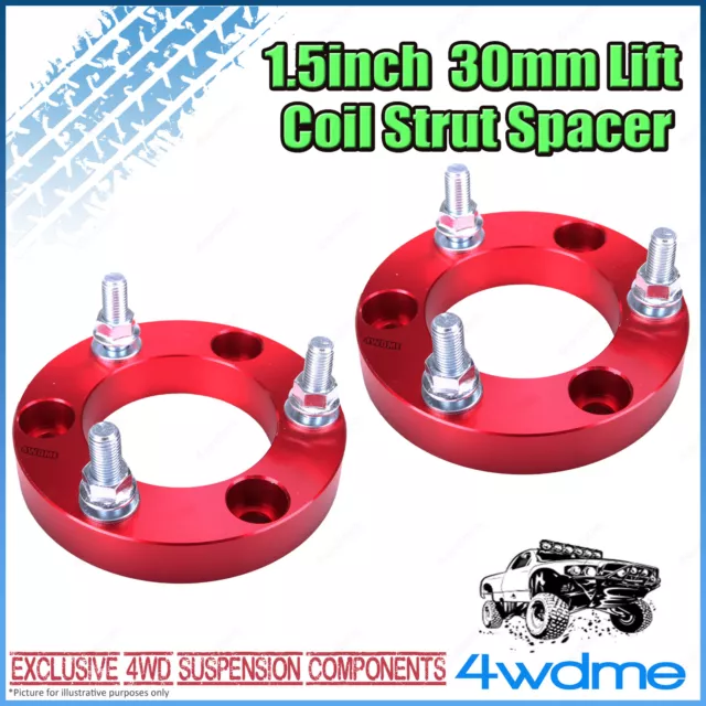 Pair fits Toyota Prado 150 Series 4WD Front Coil Strut Spacer 1.5" 30mm Lift Kit