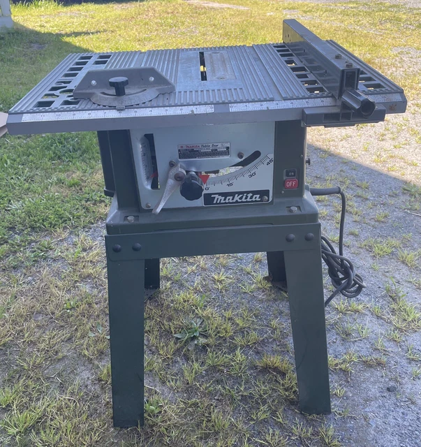 MAKITA TABLE SAW model 2708 with stand. £189.23 PicClick UK