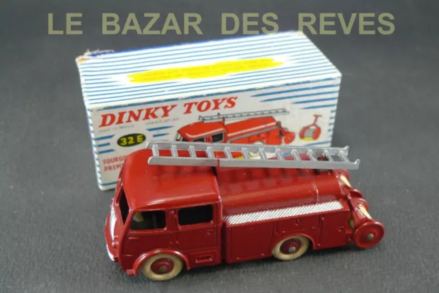 DINKY TOYS FRANCE. Pompiers BERLIET.  REF: 32 E.+ Boite.
