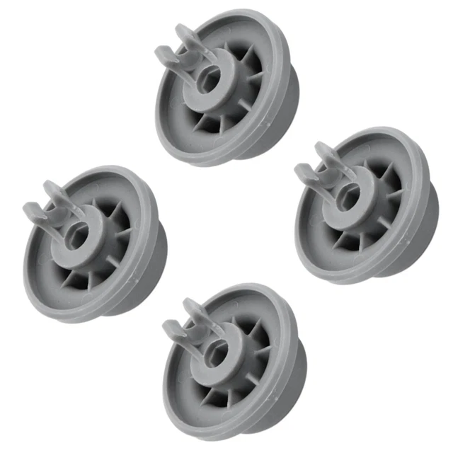 4PCS FOR BOSCHSIEMENS Neff Dishwasher Rack Basket Wheels Replacement