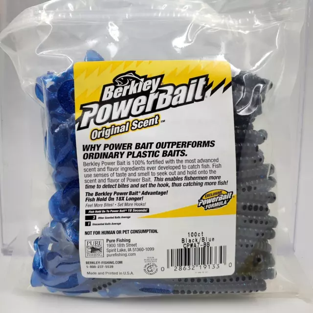 Berkley PowerBait Power Worms 7 inch 13 pack Soft Plastic Bass Fishing Worm  Bait