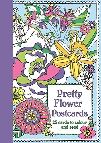 Pretty Flower Postcards by Gunnell, Beth Book The Cheap Fast Free Post