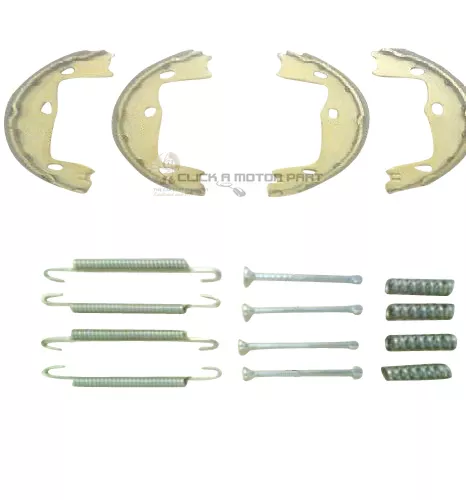 Saab 93 9-3 95 9-5 1998-2002 Rear Handbrake Shoes & Fitting Kit Clips Springs