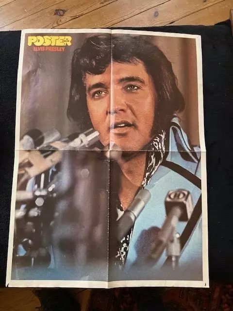 Poster Magazine/Posterelvis Presley  Annees 70 Eo