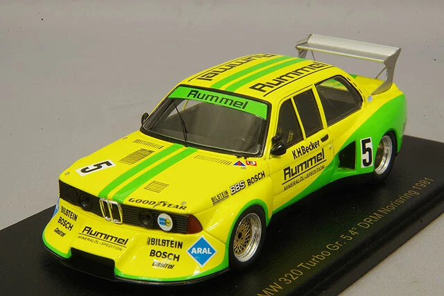 お*ん様 BMW 320 TURBO DRM SPARK 1/43 Spark Special Edition BMW 320 Turbo Jägermeister